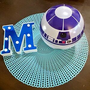 Star Wars R2-D2 Tin Spherical Storage container,